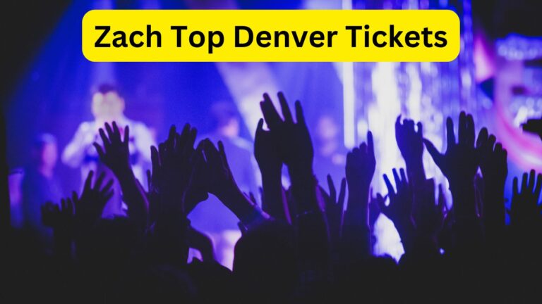 Zach Top Denver Tickets